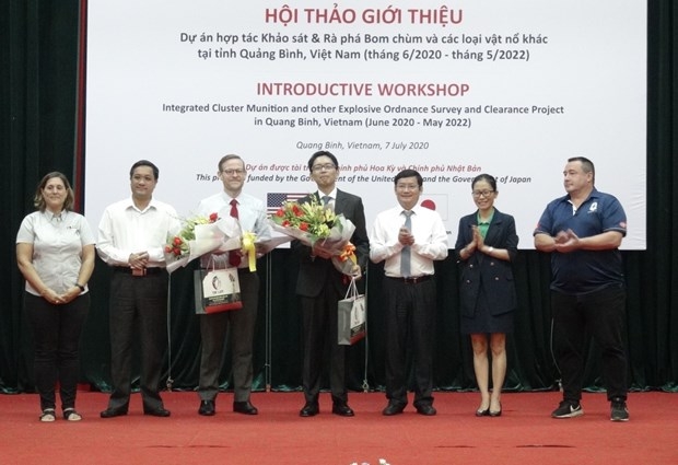 new survey and clearance project started in quang binh